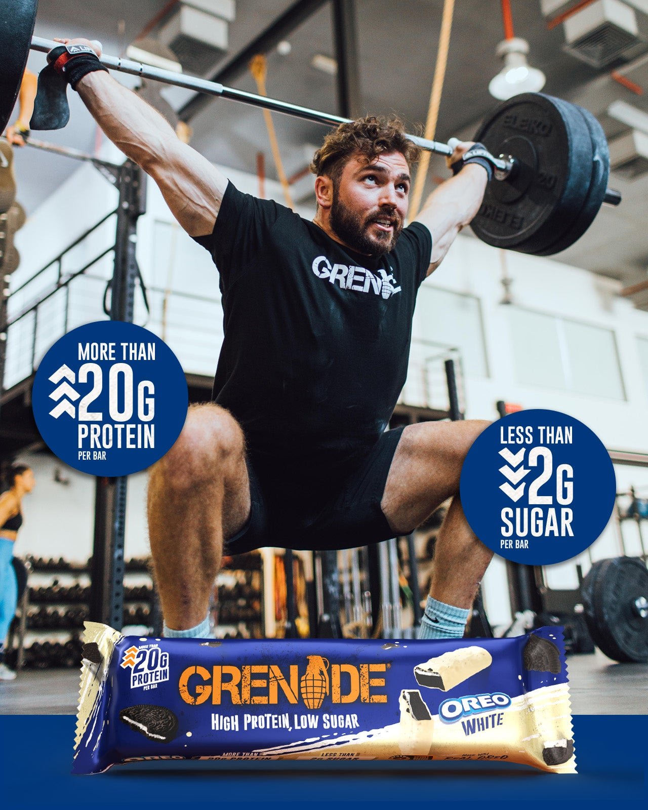 Grenade OREO Protein Bar - High Protein, Low Sugar, 12 x 60 g - Image 6
